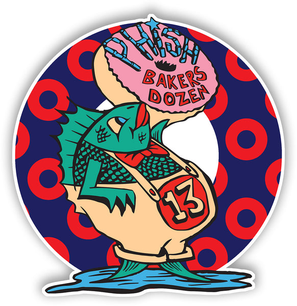 Phish Inspired Baker's Dozen Decals