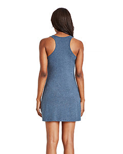 Embroidered GD Bolt on Next Level Triblend Racerback Tank Dress