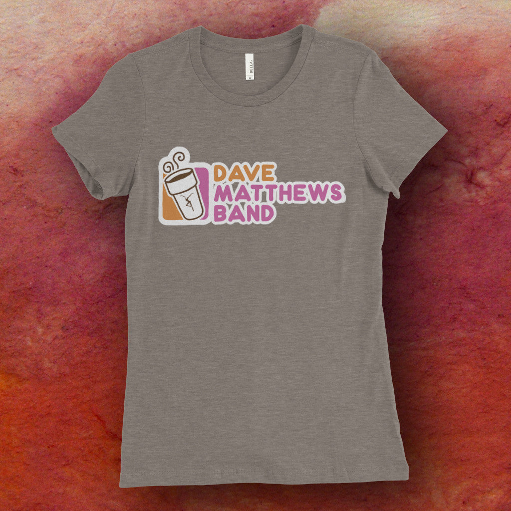 DMB Inspired Dunkin' Dave Screen Printed T-Shirt