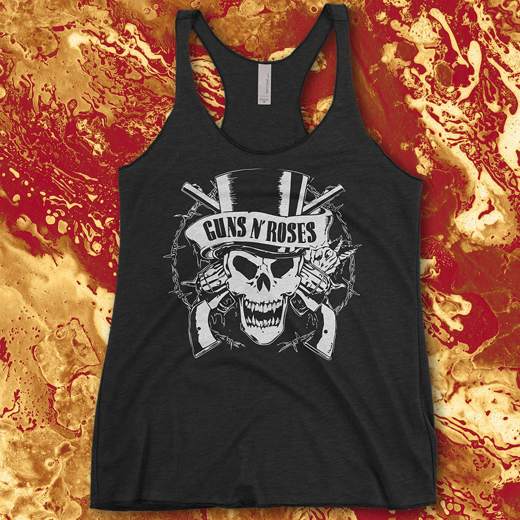 Guns N' Roses!  Printed on Next Level Ladies Racerback Tank