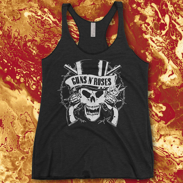 Guns N' Roses!  Printed on Next Level Ladies Racerback Tank