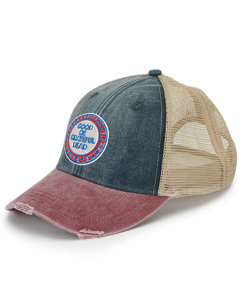 Good Ol' Grateful Dead Embroidered on Adams Ollie Cap!