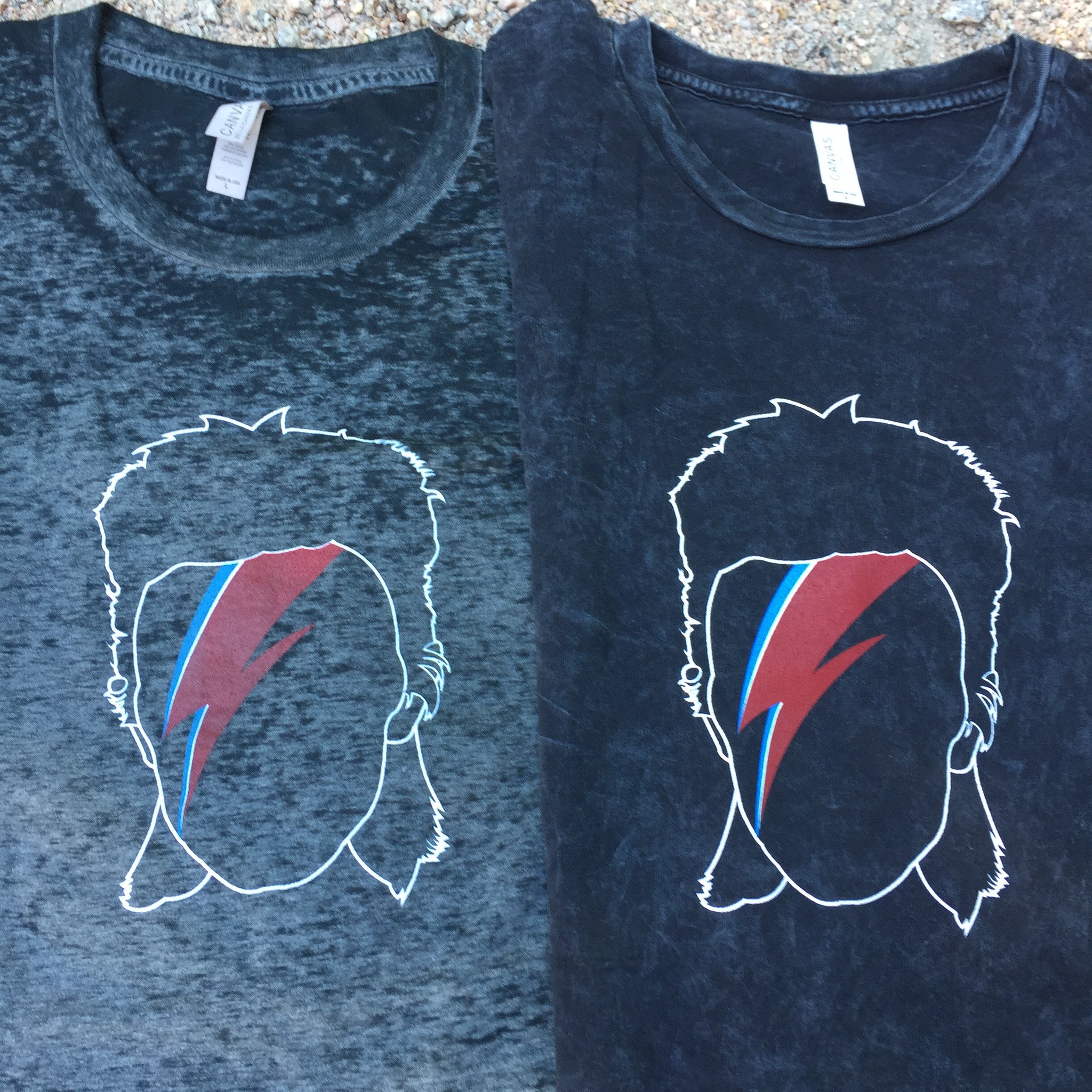 David Bowie Ziggy Stardust Tri-Blend T-Shirt