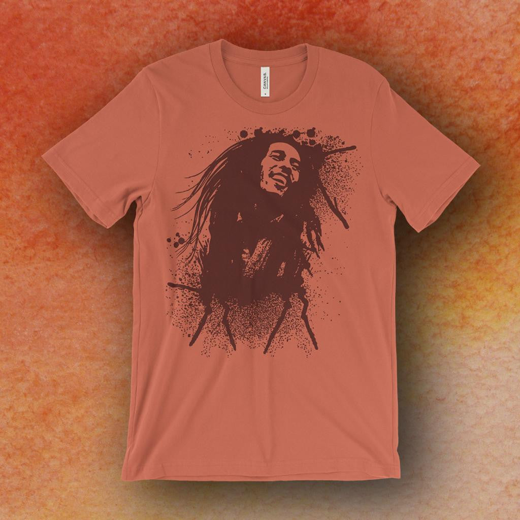 Bob Marley Splatter T-Shirt