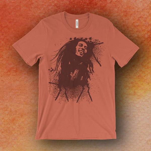 Bob Marley Splatter T-Shirt