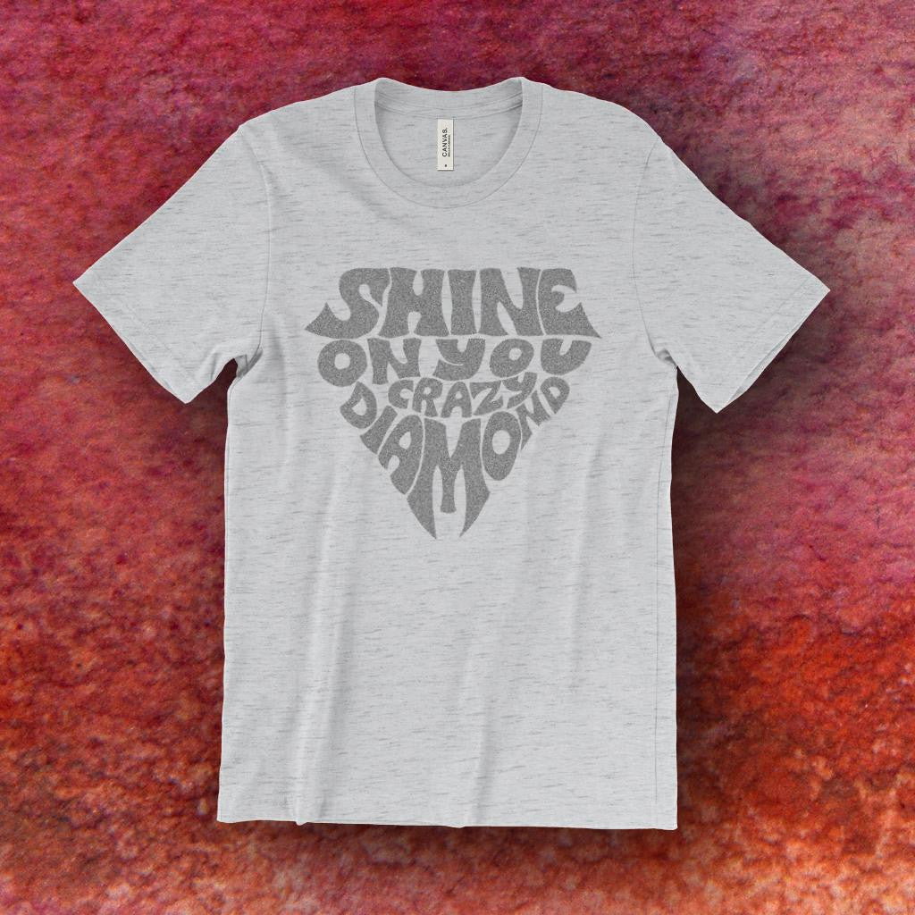 Pink Floyd Inspired Shine On You Crazy Diamond T-Shirt