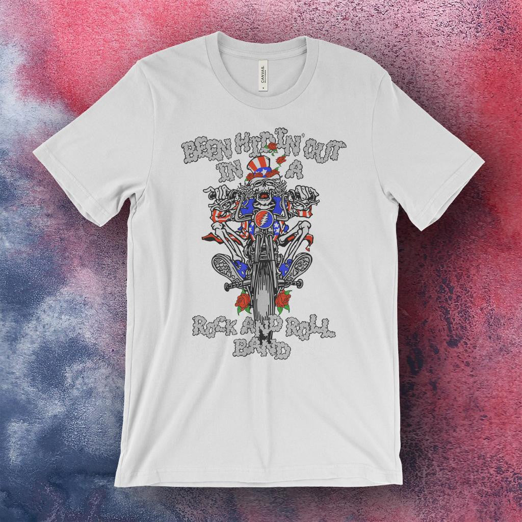 Grateful Dead Inspired Uncle Sam US Blues T-Shirt