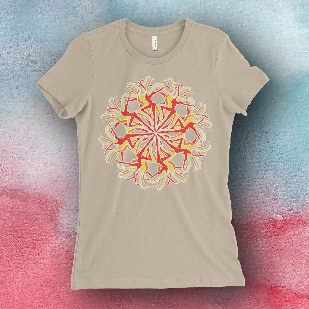 DMB Inspired Carousel Screen Printed Ladies T-Shirt