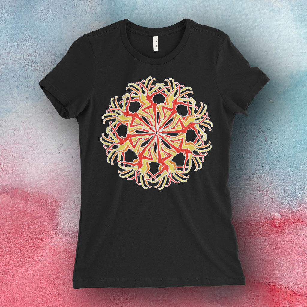 DMB Inspired Carousel Screen Printed Ladies T-Shirt