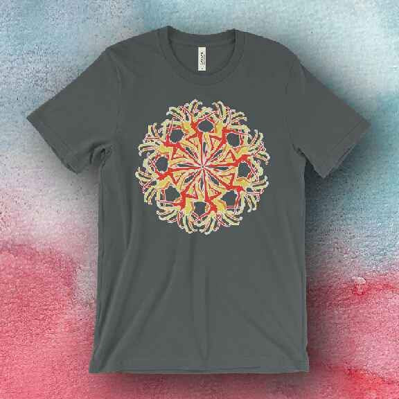 DMB Inspired Carousel Screen Printed Mens T-Shirt