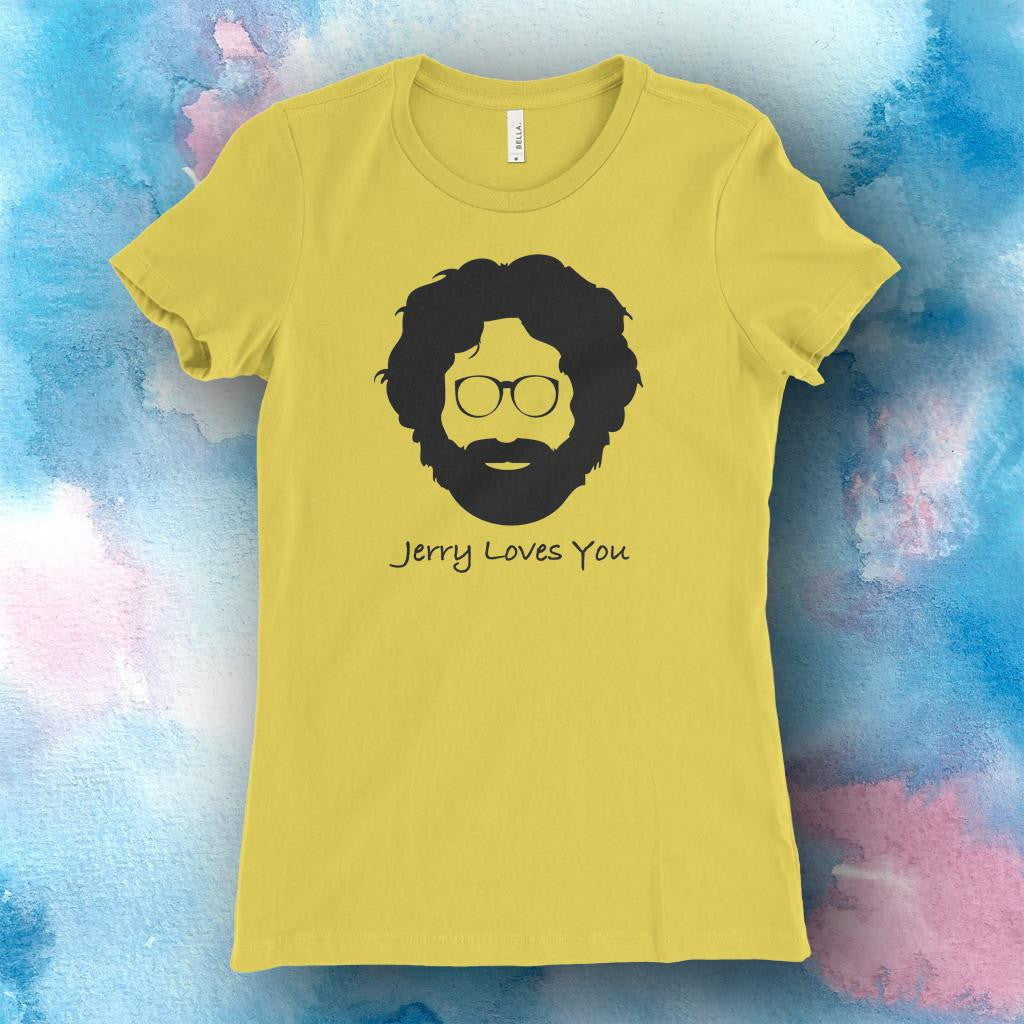 Grateful Dead Jerry Loves You Ladies T-Shirt