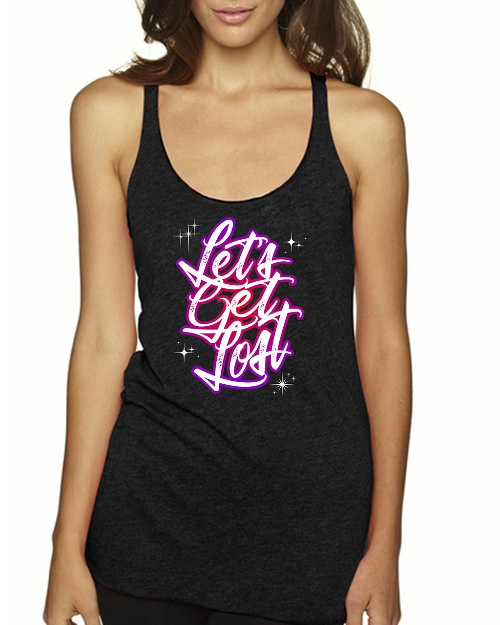 Elliott Smith Inspired Let's Get Lost Screen Printed Tank or Tee
