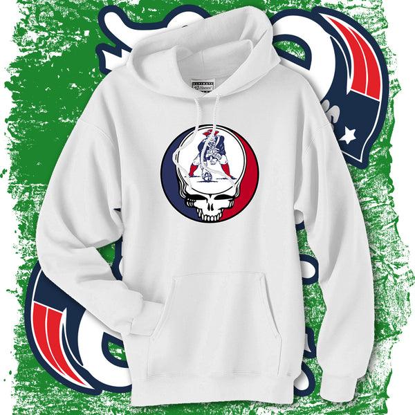 Grateful Dead SYF New England Patriots Hoodie