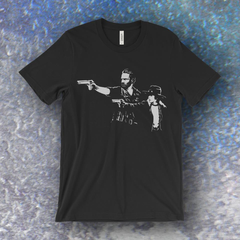 Walking Dead / Pulp Fiction T-Shirt